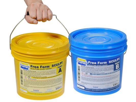 Free Form Sculpt - High Density Epoxy Dough-Crystalline Silica Free - Gallon Unit