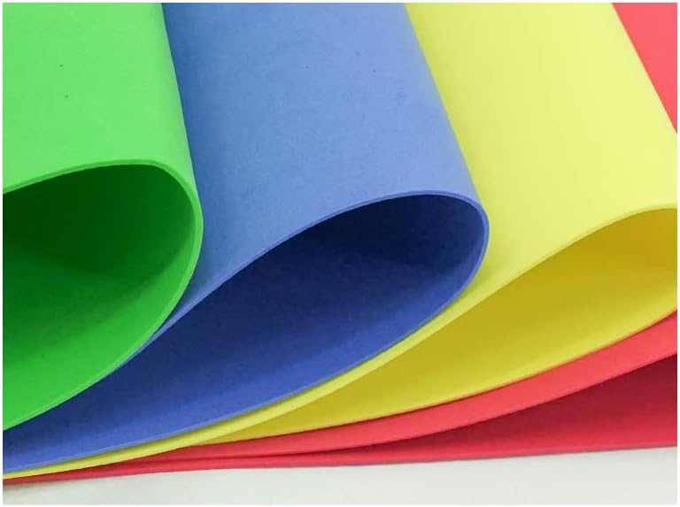 20 PCS EVA Foam Sheets DIY Handcraft Materials 1mm Thick 15.7 x 11.8 Inches Brown EVA Foam Papers for Arts and Crafts