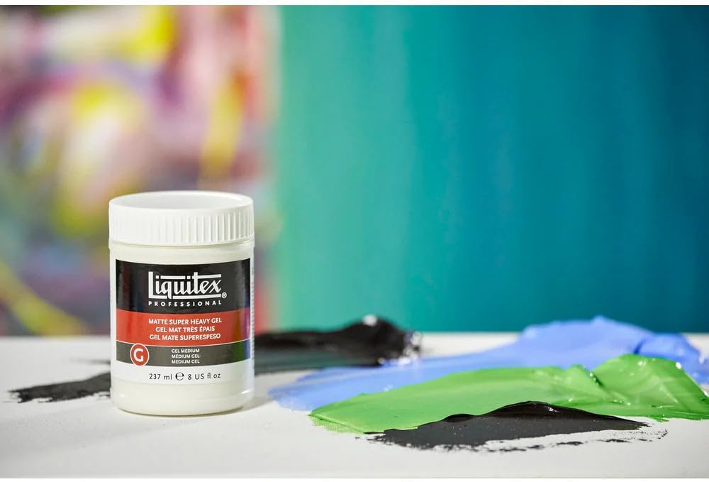 Liquitex Professional Matte Super Heavy Gel Medium, 237ml (8-oz)