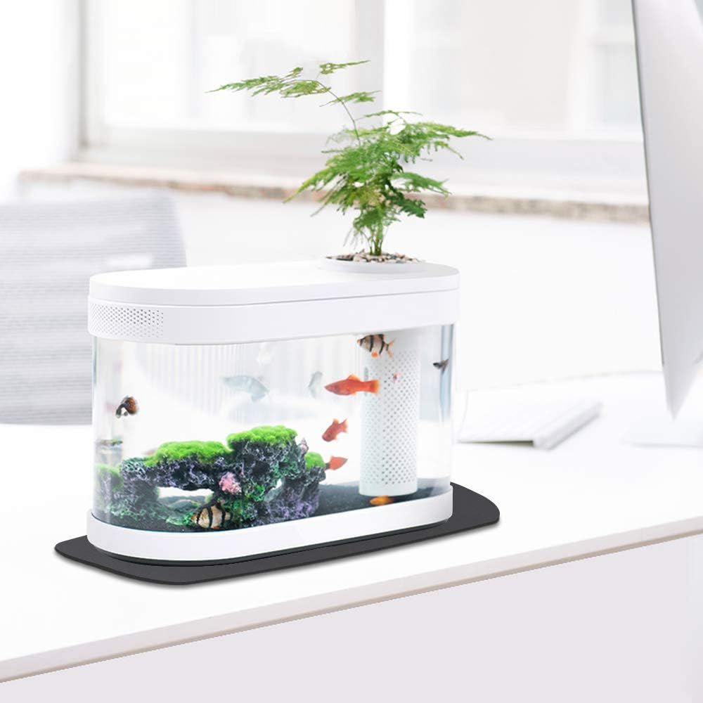 Foam Sheets with Adhesive Backing Foam Padding Neoprene Rubber Mat Closed Cell Sheet Anti-Slip Insulation Rubber Anti Vibration Square Pad (12" x 8" x 1/8", 5 Pcs)