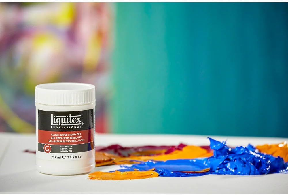 Liquitex Professional Gloss Super Heavy Gel Medium, 237ml (8,0-oz)