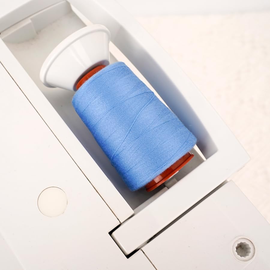 Polyester Sewing Thread Kit, 12 Colors, 800 Yards Each, Multi-Color Spools for Machine and Hand Sewing, Quilting, Serger, 30wt