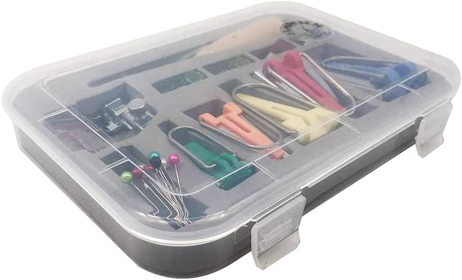 Bias Tape Maker Set,LNKA 5 Sizes 1/4" 3/8" 1/2" 3/4" 1" Bias Maker Kits with Instruction, Binding Foot,Awl,Clips, Bead Needles- for quiltmaking and Fabric fold bias Strips