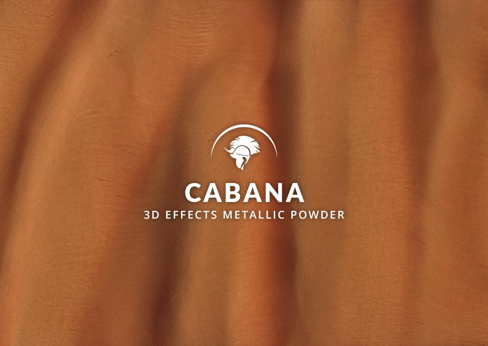 Spartan Epoxies Metallic Pigment Powder for Epoxy - 30 Unique Colors, 4oz for 1 Gallon and 12oz for 3 Gallons of Clear Epoxy, Made in The USA (Cabana, 4oz (45 Grams))