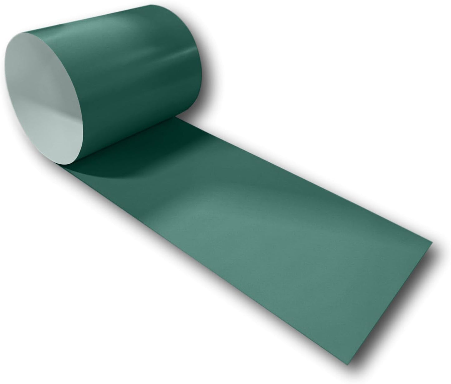 Eagle 1-24 Gauge KYNAR 500 Sheet Metal Flashing Rolls-10 FT Long-Heavy Duty-Commercial Grade-Roofing Flashing, Fascia Cover, Coping Cap-Multiple Sizes (12" x 10 FT, Teal)
