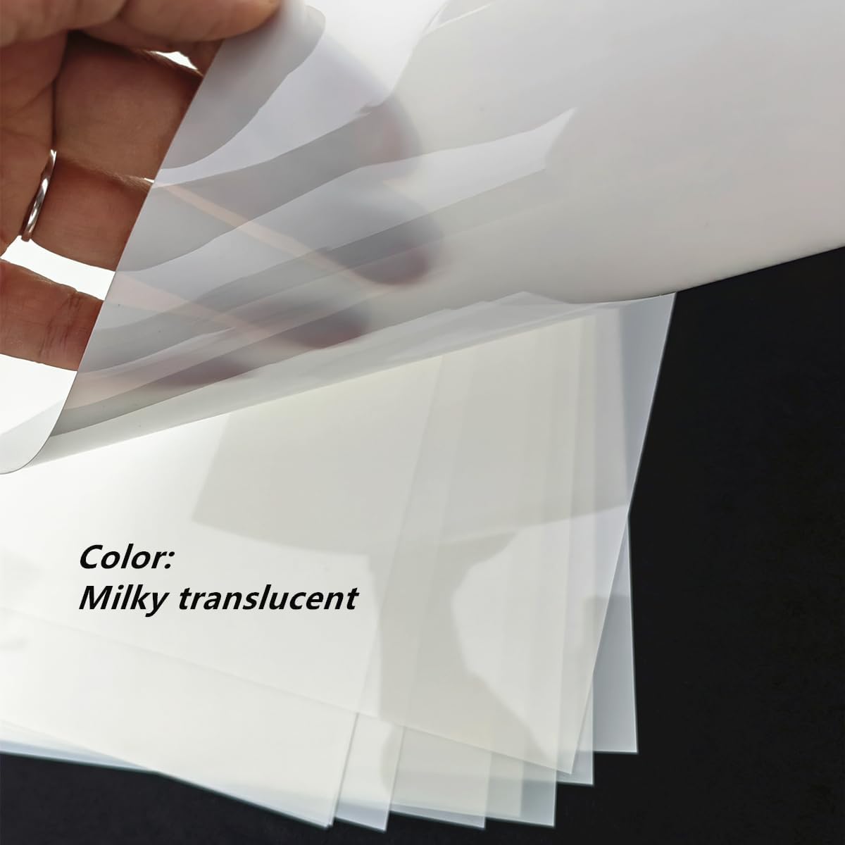 Translucent Blank Mylar Stencil Sheet for Cutting,10 Pack 12" x 24" 7.5mil/0.19mm Thick .Cutting Machines. Gift, Acetate Template Material,Craft Plastic Sheets