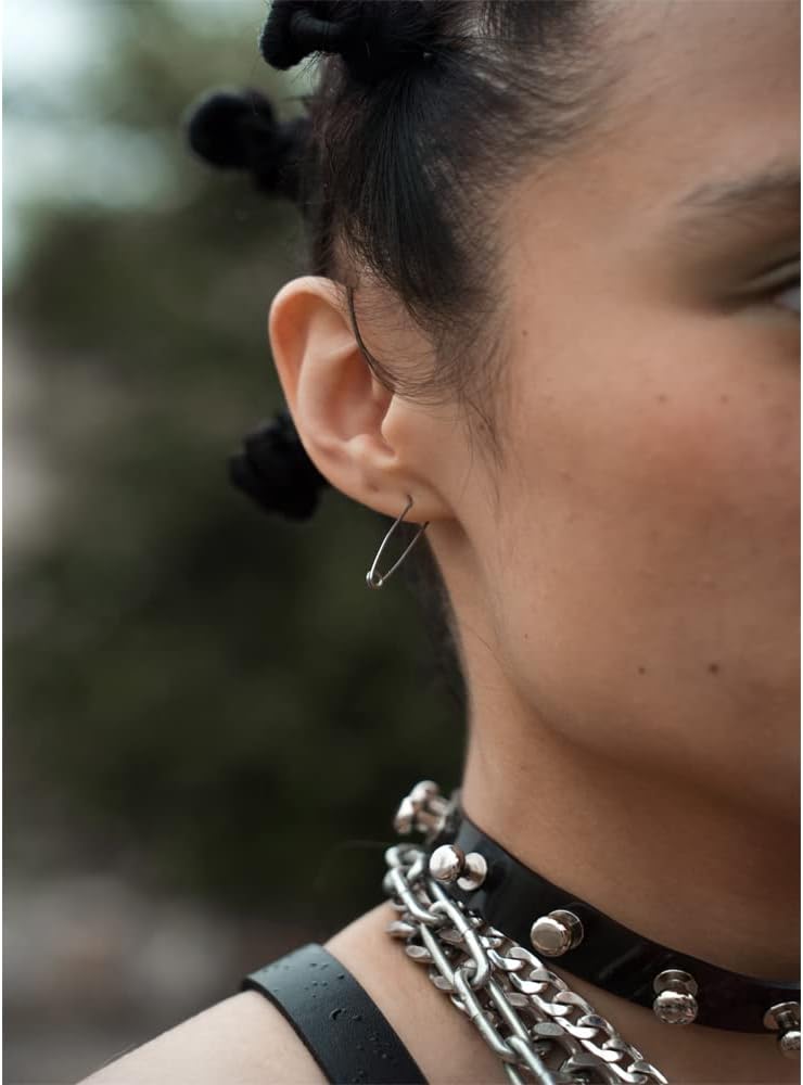 2000Pcs Assorted Safety Pins - 1.1 Inch Rust-Resistant Steel Wire Silver Sewing Pins for Clothes, Small 1 Inch Bulk for Crafts Use