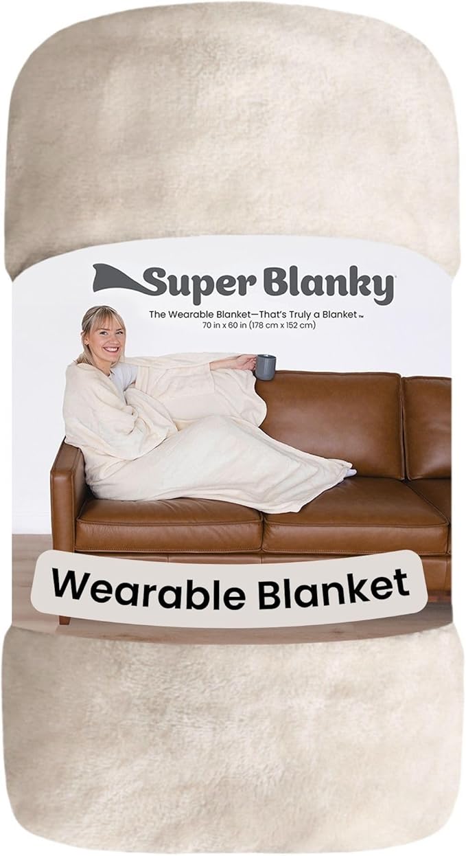 Wearable Blankets for Women, Adult Wearable Blanket Men, Valentine's Day Gifts for Her, Wife Birthday Gift Ideas