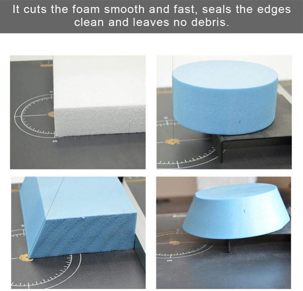 Foam Cutting Machine,Board Hot Wire Styrofoam Cutter Foam Cutting Tool Working Table Craft Machine 110V (US Stock)