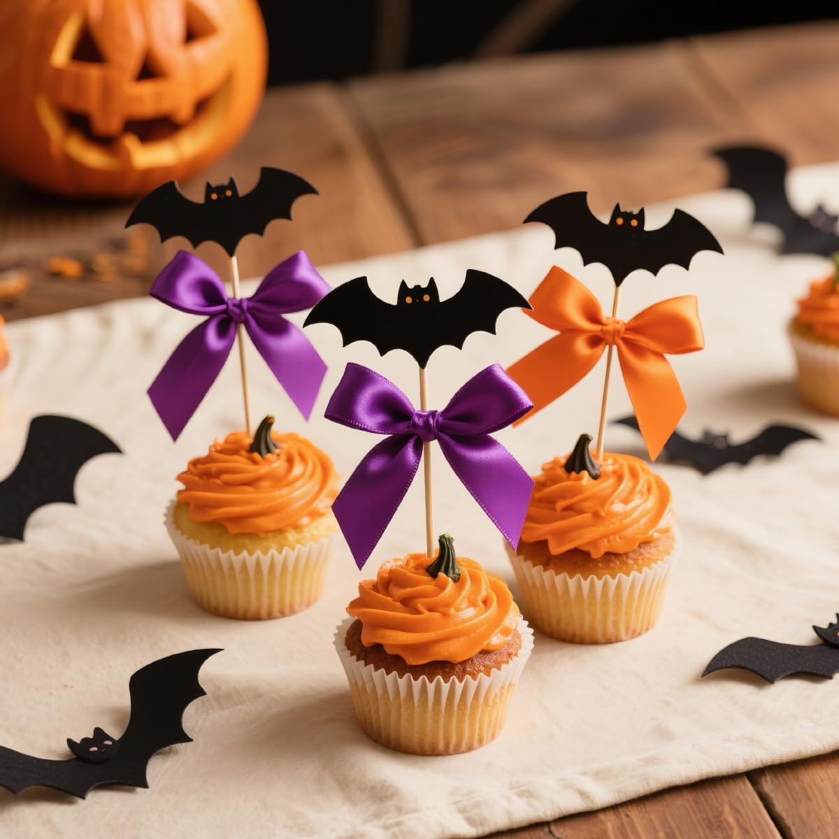 Orange Ribbon 1" Wide x 100 Yards, Orange Ribbon for Gift Wrapping, Halloween, Christmas, Wedding, Thanksgiving, Easter