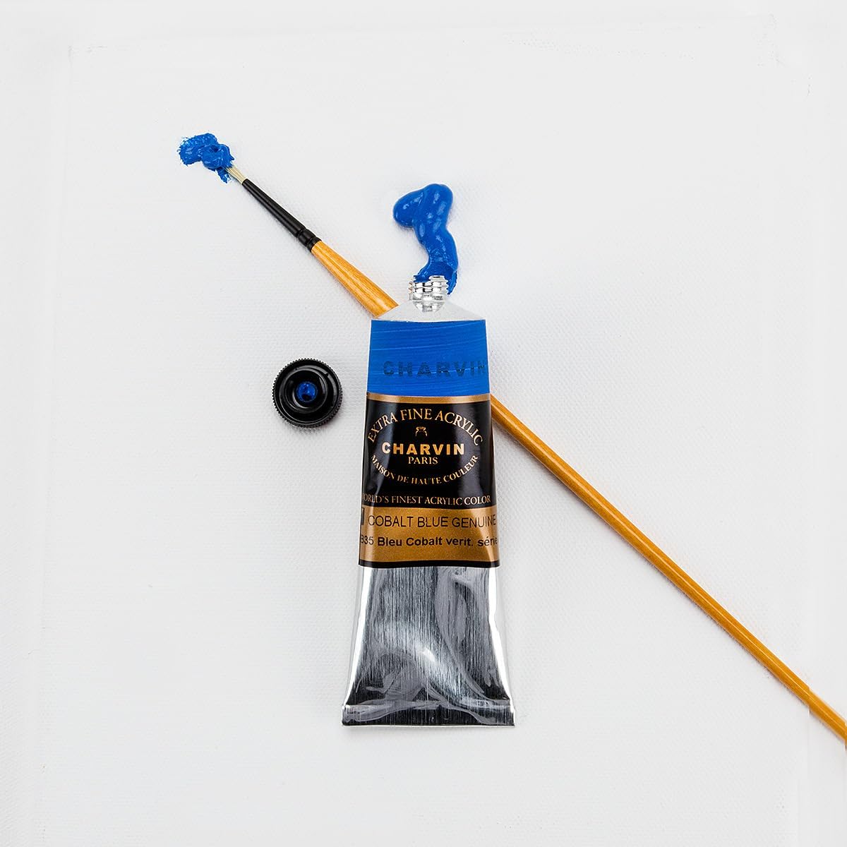 Charvin Extra Fine Professional Acrylic Paint Set for Artists, Earth Shades - Bonjour Set of 9, 20 ml Tubes, Triple-Milled, Lightfast Pigments, Artist Acrylic Paints in Nature-Inspired Hues