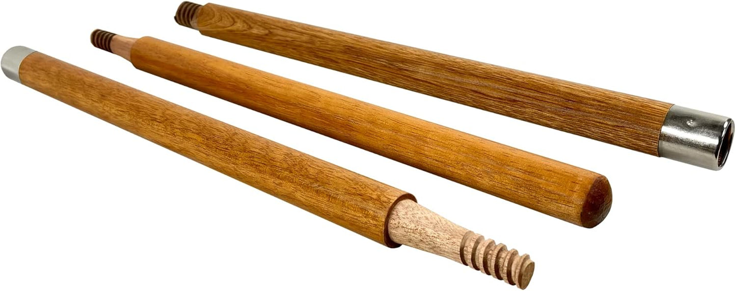 3PC Paint Roller Extension Pole 42" Extendable Pole Pack of 2 Paint Brush Extender by ILOT