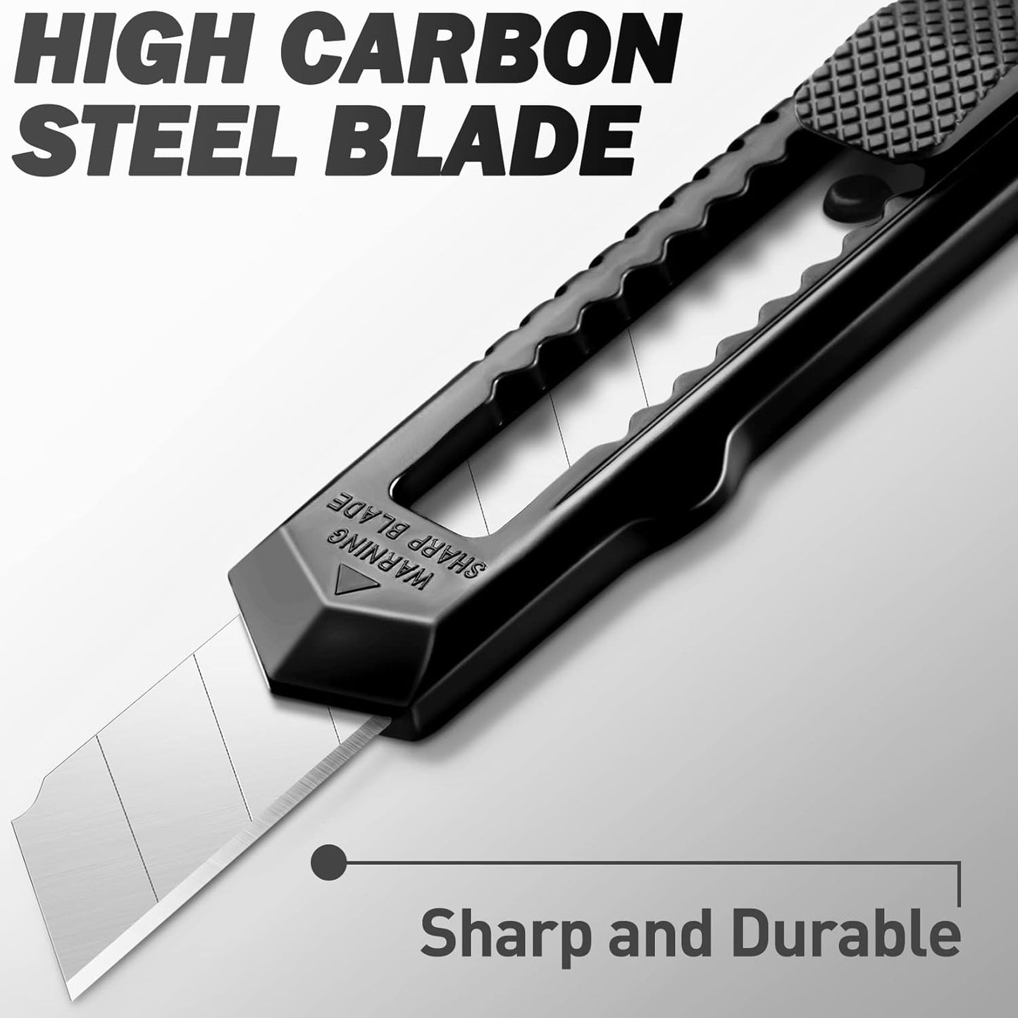 DIYSELF 30 Pack Box Cutter Retractable, Box Cutters with 18mm Wide Utility Blades, Sharp Utility Knife Retractable, Box Cutter Knife for Office, Home, Arts Crafts, Hobby, Cardboard, Paper