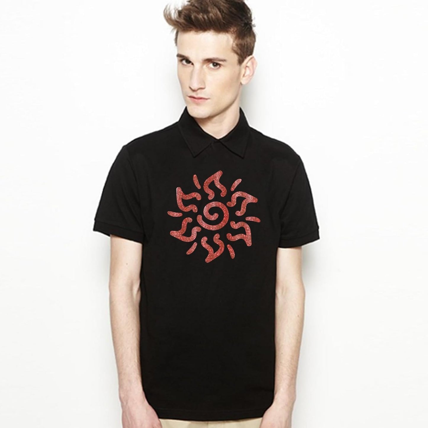 FUNKAKA Glitter Red HTV Heat Transfer Vinyl Rolls, 12" x 8ft PU Iron on Vinyl for T-Shirt Red Glitter HTV Vinyl for All Cutter Machines Easy to Cut & Weed for Heat Vinyl Design