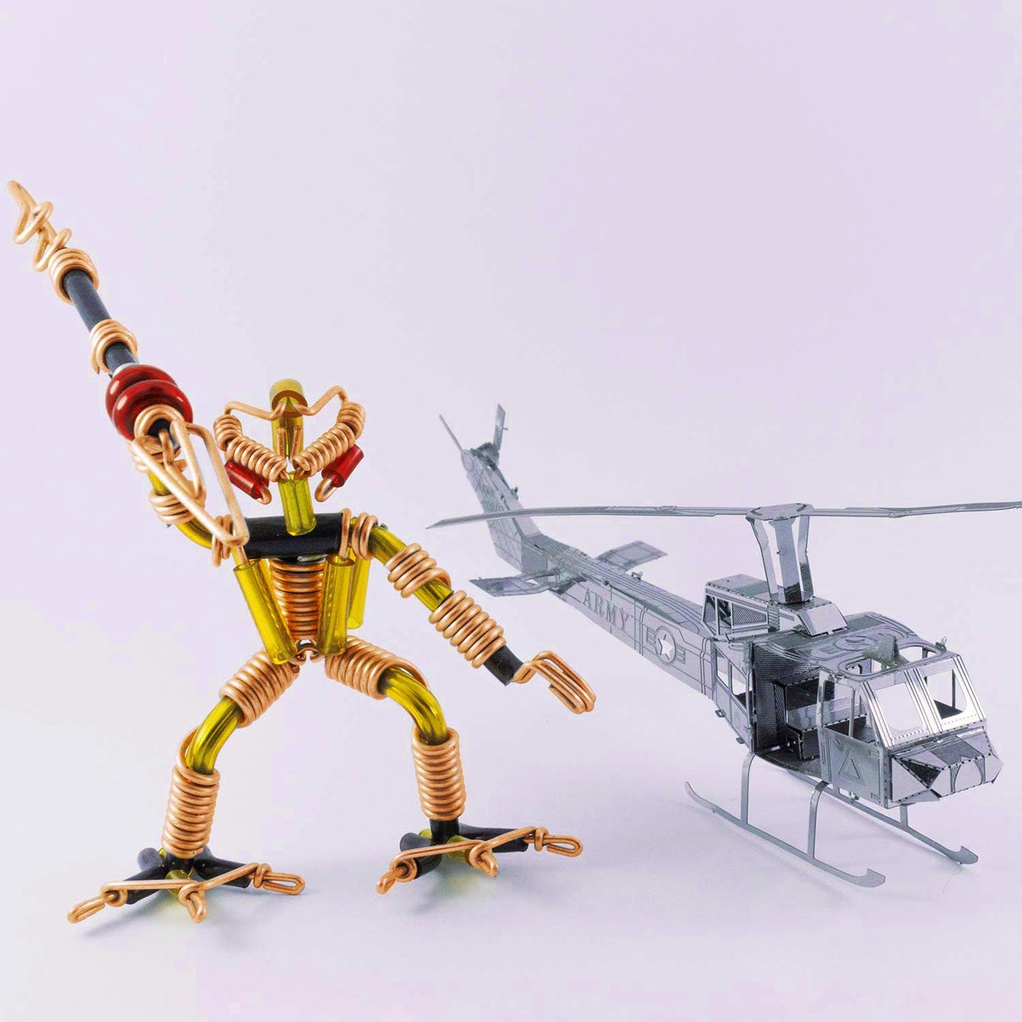 TecUnite Aluminum Craft Wire for Sculpting Armature Bendable Craft Wire for DIY Jewelry Making(Copper, 10 M X 3 mm, 1 Roll)