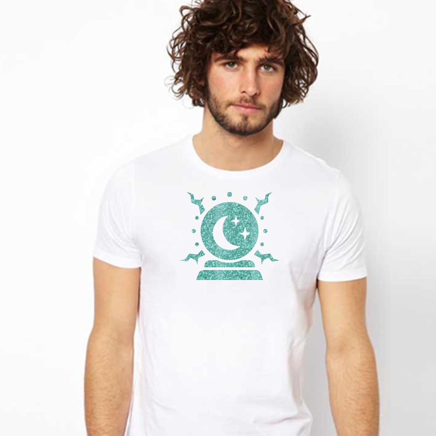 FUNKAKA Glitter Green HTV Heat Transfer Vinyl Rolls, 12" x 8ft PU Iron on Vinyl for T-Shirt Green Glitter HTV Vinyl for All Cutter Machines Easy to Cut & Weed for Heat Vinyl Design