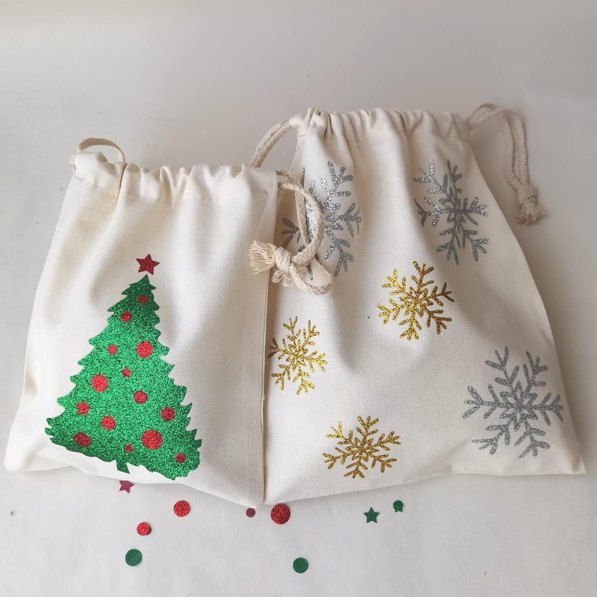 Gold Glitter HTV Heat Transfer Vinyl Bundle 8 sheets-12 x12 Iron on Vinyl for T Shirts Hats Clothing Compatible with Cricut Cameo Heat Press Machine