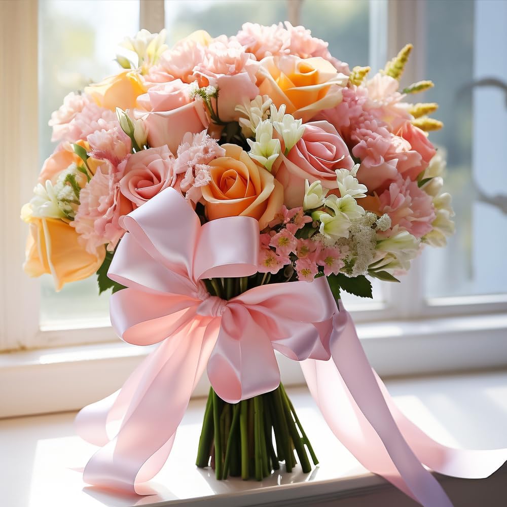 4 Inch 25 Yard Wide Satin Ribbon Black, Solid Fabric Large Ribbon Roll for Cutting Ceremony Wedding Opening Party Decoration, Chairs, Sewing, Festival Pageant Sashes