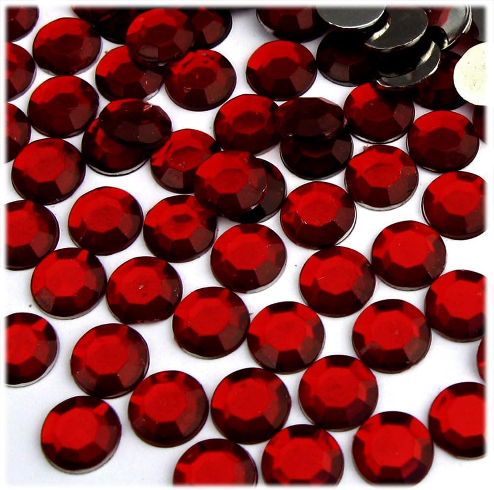 The Crafts Outlet 144pc Rhinestones Round 10mm - Lavender Light Purple or Light Amethyst