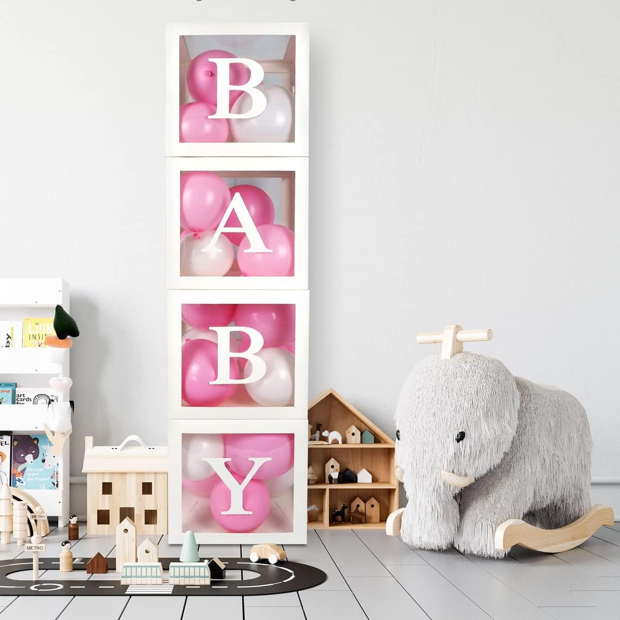 Wooden Letter Stencils - 6 Inch Alphabet & Number Stencils for Painting on Wood, Wall, Door, Porch