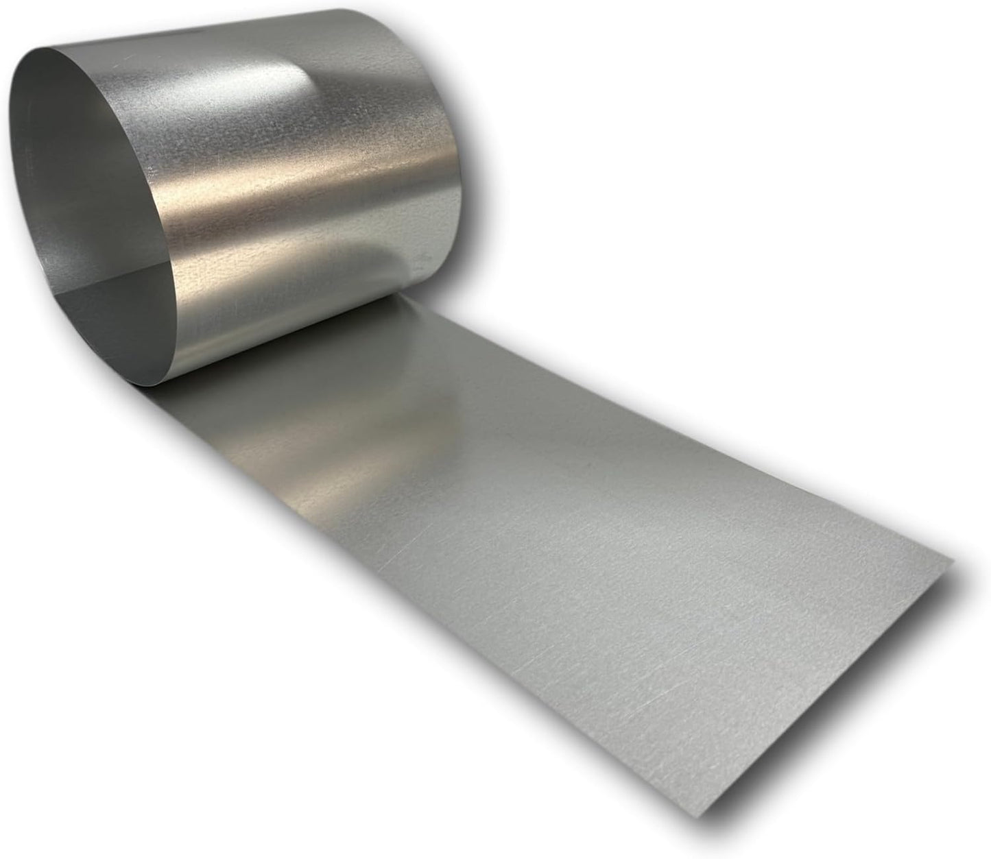 Eagle 1-24 Gauge KYNAR 500 Sheet Metal Flashing Rolls-10 FT Long-Heavy Duty-Commercial Grade-Roofing Flashing, Fascia Cover, Coping Cap-Multiple Sizes (36" x 10 FT, Galvanized)