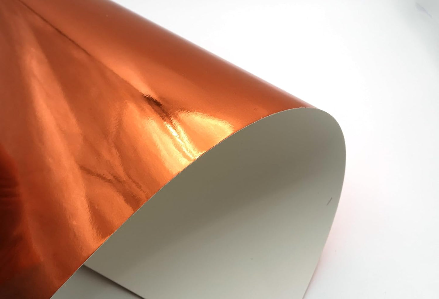 TGXRZX Metallic Orange Cardstock Paper,Size 8 "x 11" (250gsm), 15PCS,Mirror Finish Gold Foil Board for Crafting, Invitations, and Decorations,Die Cut and Plotter,Card Making (Orange)