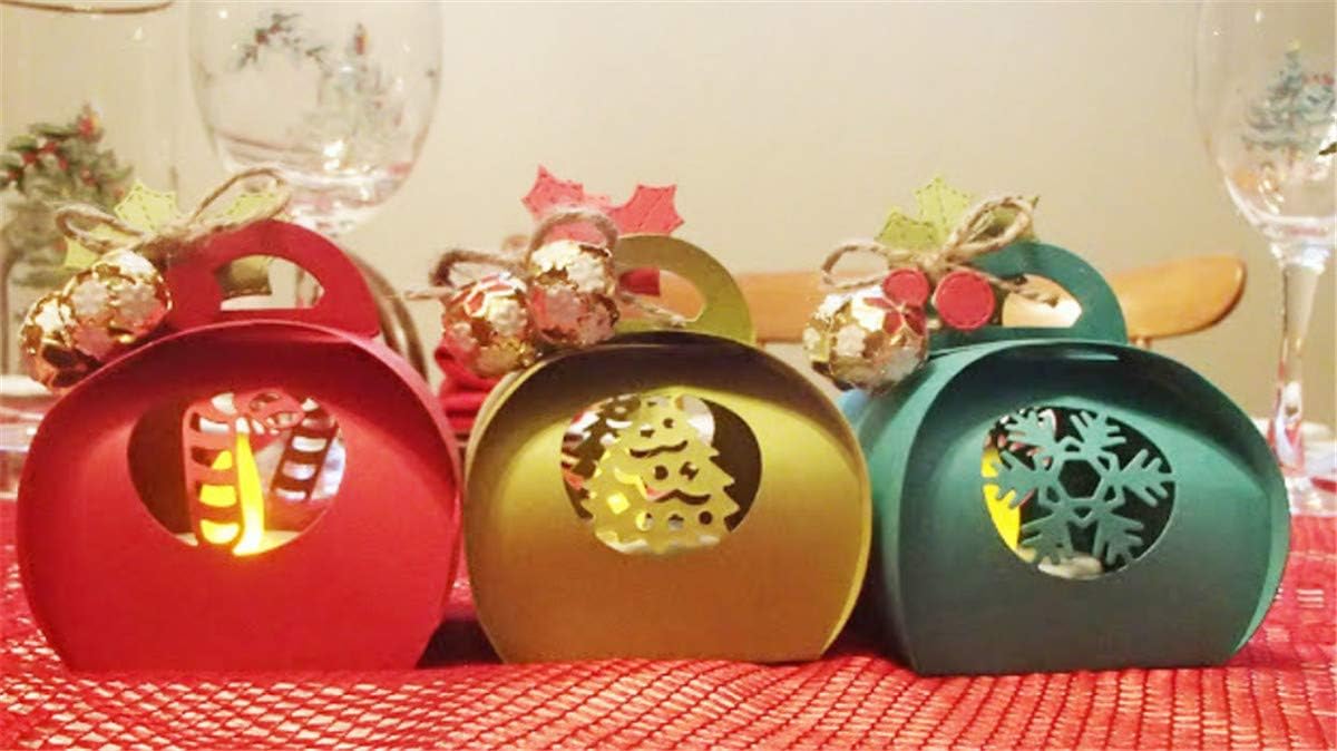 Metal Cutting Dies DIY Merry Christams Embossing Stencil Template Scrapbooking Card Making Mold Photo Album Arts Crafts Tools (Christmas Snowflake Set -10.5×7cm)