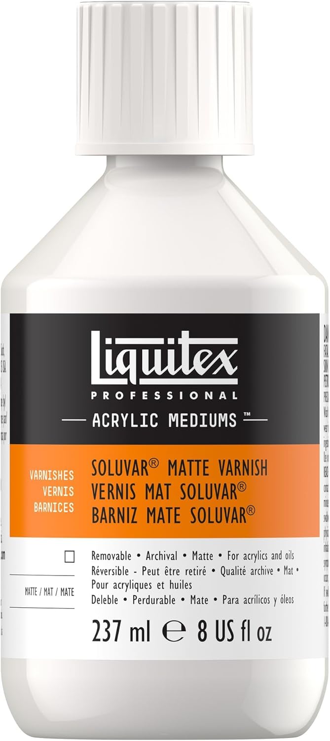 Liquitex Professional Soluvar Gloss Varnish, 237ml (8-oz)