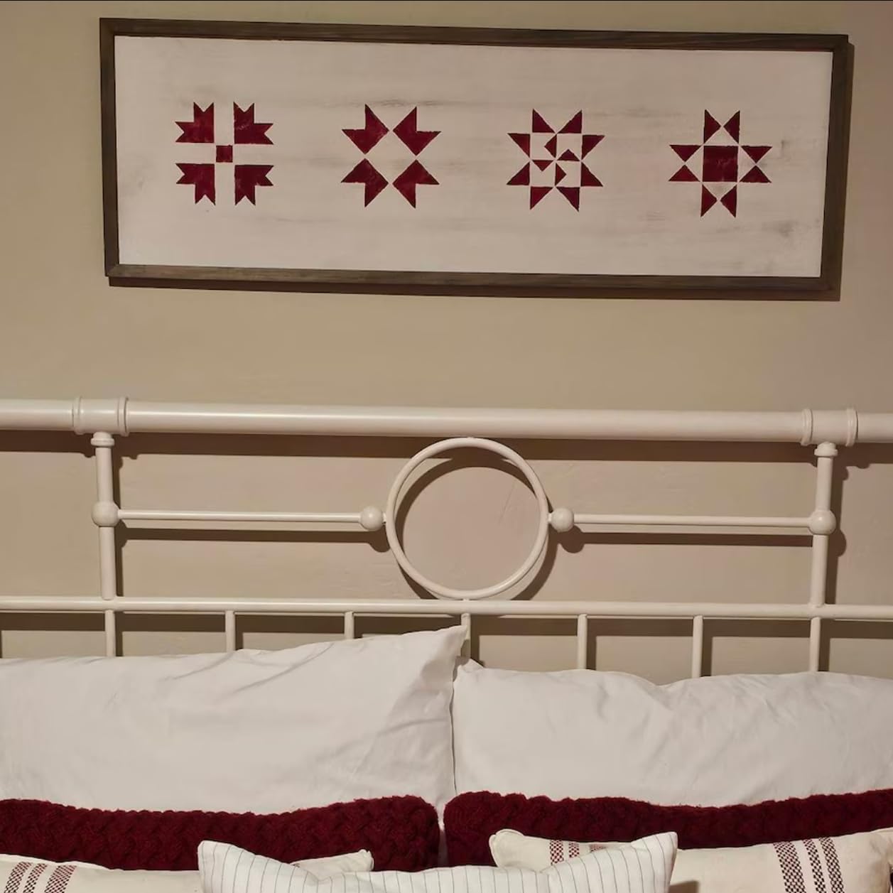 Barn Quilt Stencils for Crafts Reusable 12” Quilt Block Stencil Drawing Templates for Painting on Wood Wall Canvas Fabric