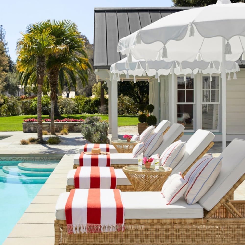 FoamRush 9" x 24" x 24" Water-Resistant Dry Fast Outdoor Upholstery Foam Sheet for Outdoor & Marine Furniture (Chair Cushion Foam for Patio Furniture, Boat Seat Cushion Replacement)