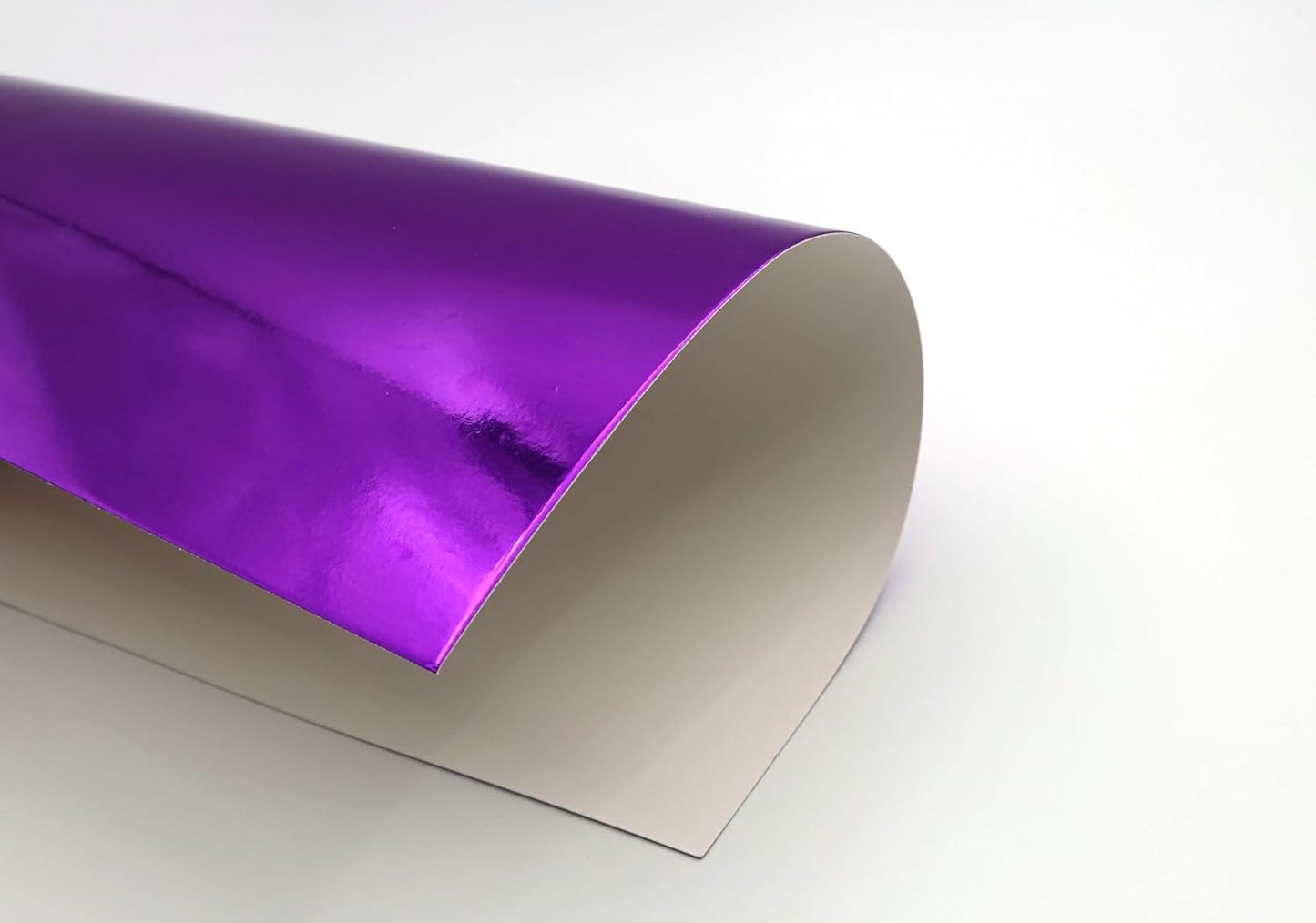 TGXRZX Metallic Purple Cardstock Paper,Size 8 "x 11" (250gsm), 15PCS, Mirror Finish Gold Foil Board for Crafting, Invitations, and Decorations,Die Cut and Plotter,Card Making (Purple)