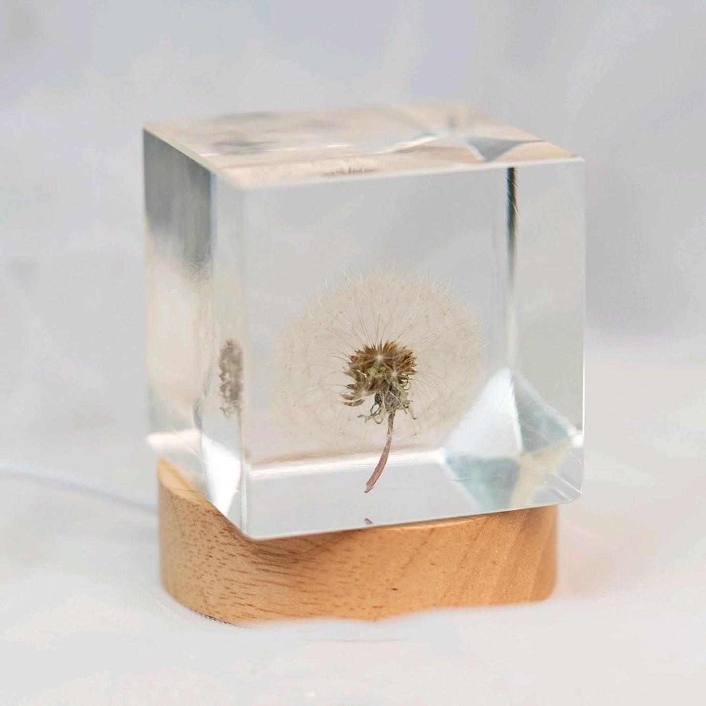 2 Pack Square Resin Molds Cube Silicone Casting Molds, 2 Sizes Epoxy Resin Molds Transparent Square Silicone Molds for Resin Casting, 4 Inch and 3Inch