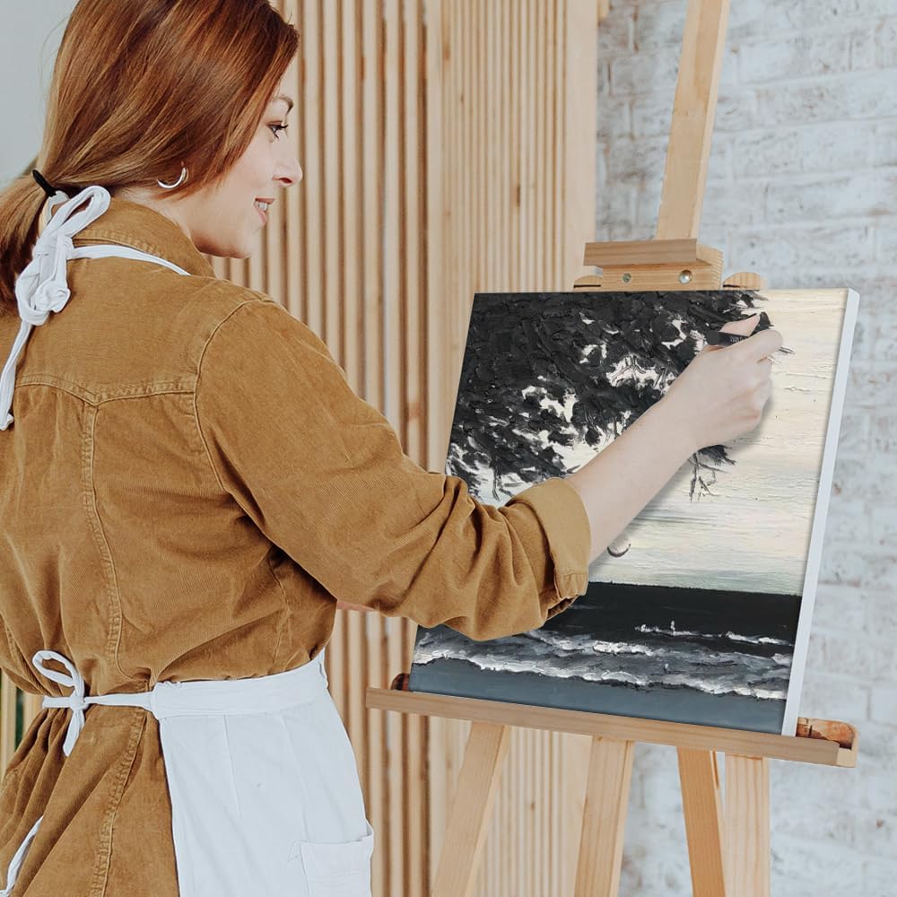 Mifuner Soft Oil Pastels Set (12 Sticks,2 Colors),Colors Heavy Oil Pastels Vibrant and Creamy,Pastel Art Supplies for Artists,Gallery Oil Painting Stick,Adult Art Drawing White and Black