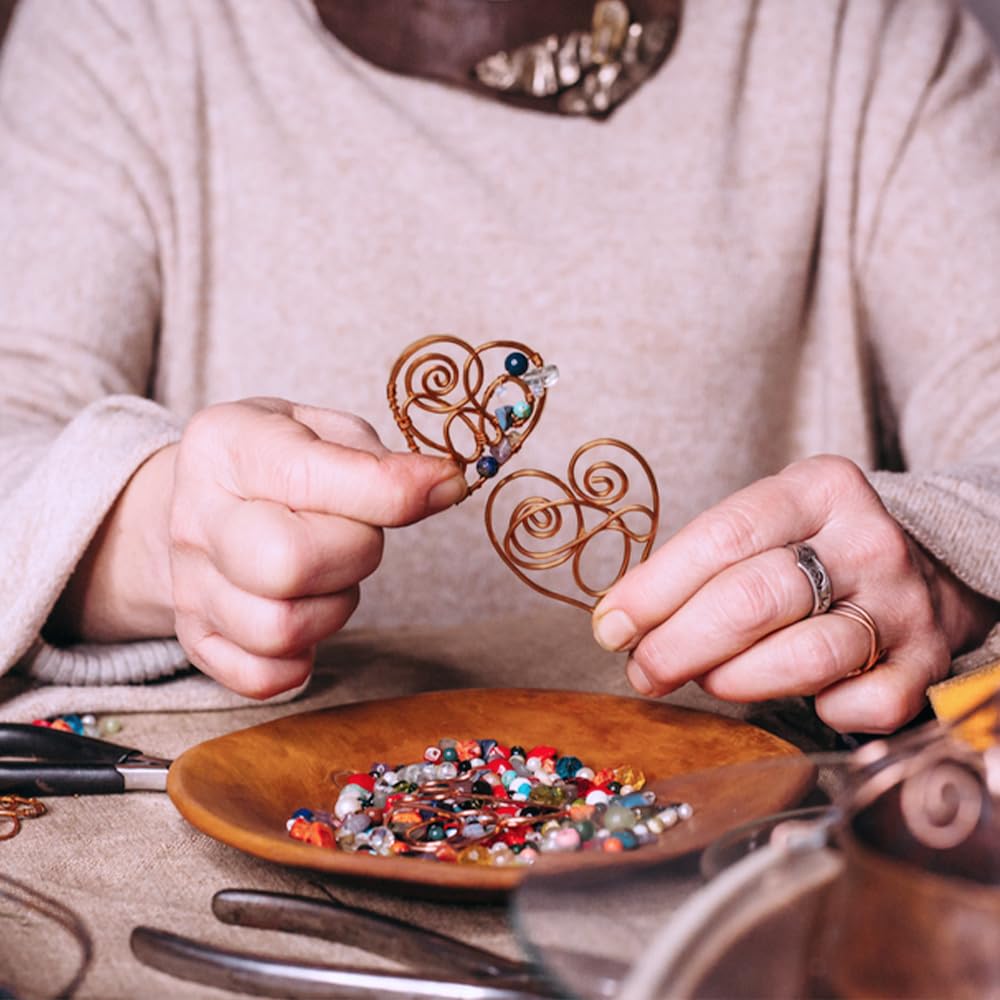 UTILE Bonsai Wire - Armature Aluminum Wire 80 ft 10 Gauge 3.2 mm Bonsai Training Wire, Tree Kit, Plant, Sculpting, Crafts, Bendable, Gardening, Beading and Jewelry Making (Copper)