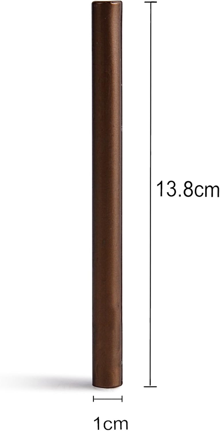 Antique Bronze Glue Gun Sealing Wax Sticks for Wax Seal Stamp, Great for Wedding Invitations, Letters, Cards, Envelopes, Snail Mails, Wine Packages, Gift Wrapping