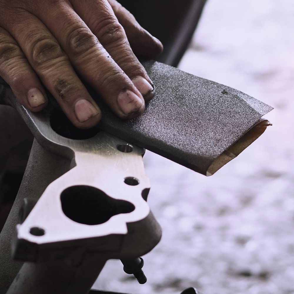 Fandeli | Waterproof Sandpaper | 400 Grit | 25 Sheets 9'' x 11'' | For for Plastic, Lacquer, Varnish, and Pain | Water Resistant