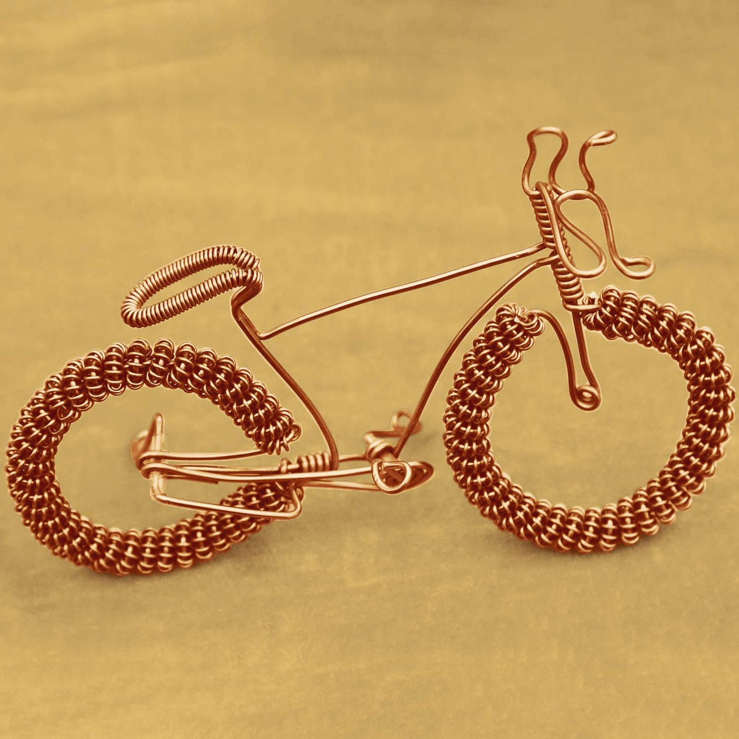 TecUnite Aluminum Craft Wire for Sculpting Armature Bendable Craft Wire for DIY Jewelry Making(Copper, 10 M X 1.5 mm, 1 Roll)