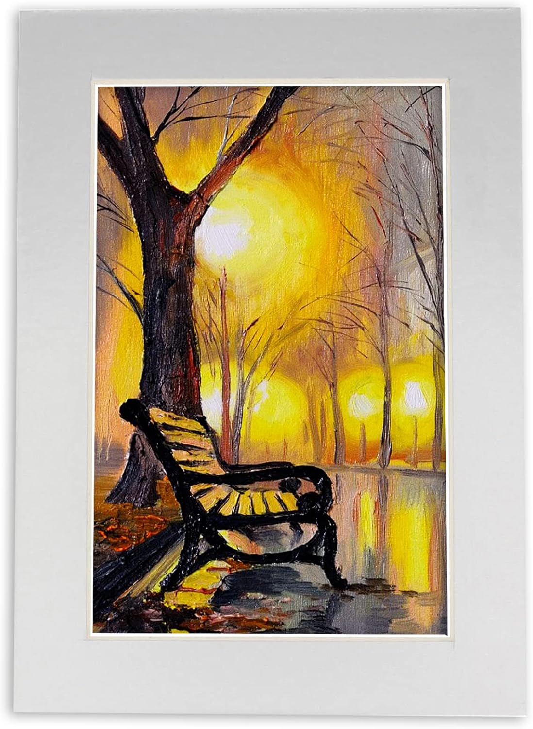 6x8 Mat for 8x10 Frame - Precut Mat Board Acid-Free Mixed Colors 6x8 Photo Matte Made to Fit a 8x10 Picture Frame, Premium Matboard for Family Photos, Show Kits, Art, Picture Framing, Pack of 10 Mats