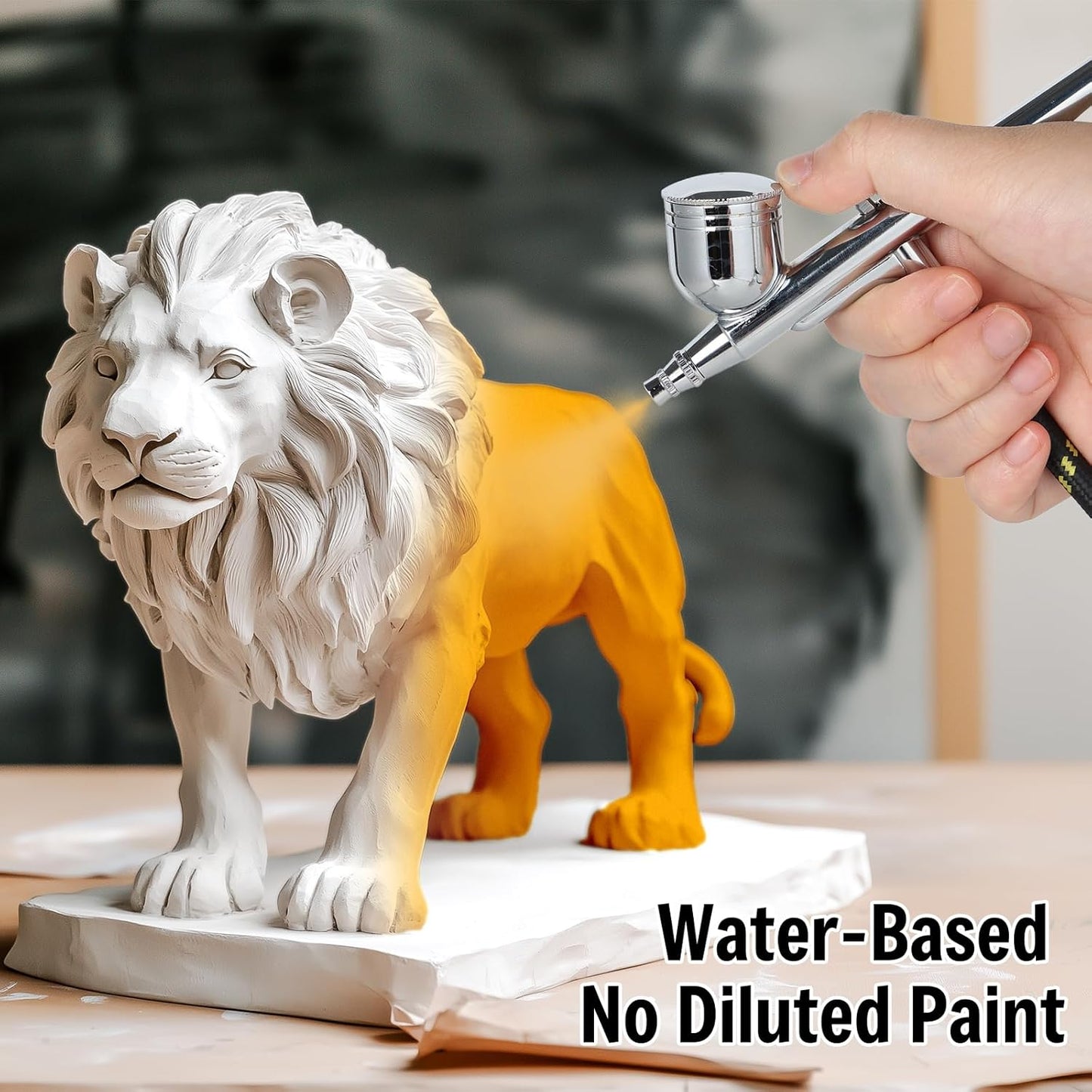 FansArriche Airbrush Flow Improver, 250 ml (8.45 oz) Bottle for Acrylic Airbrush Paints, Reduce Clogs and Improve Acrylic Paint Flows