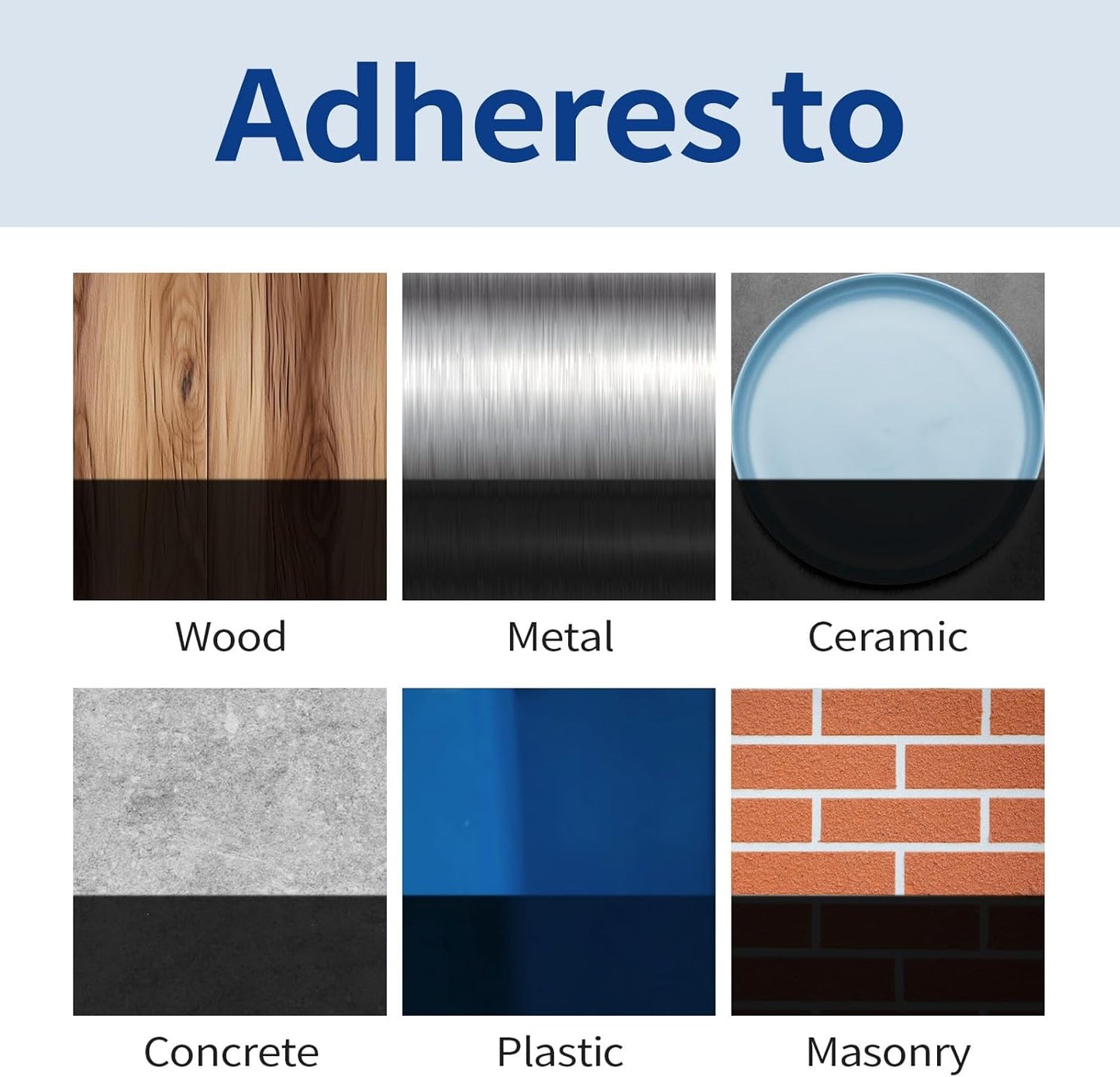 Black Paint Gloss Black 16Oz Multi Surface Enamel Acrylic Touch Up Paint for Wall, Metal, Wood, Furniture, Cabinets, Doors, Tables Scratch Repair, 500ml