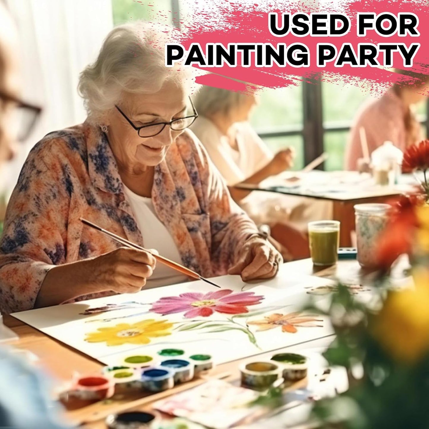 ESRICH 5x7 Small Canvases for Painting, 60 Pack Mini Canvas Boards for Painting Canvas Primed Acid Free Mini Blank Canvas Panels for Oil Paint,Watercolor,Acrylic Paint,Gouache&Tempera.