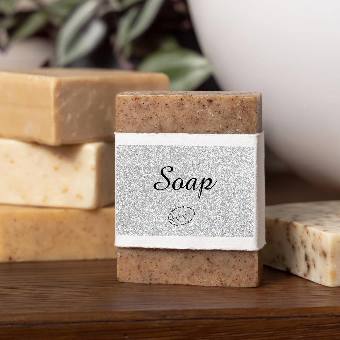 2" x 3" Glitter Silver Thermal Label Stickers,Waterproof Thermal Printer Sticker Labels for Gift Wrapping, Self-Adhesive Name Price Tag DIY Custom Logo Design (280 pcs,Silver)