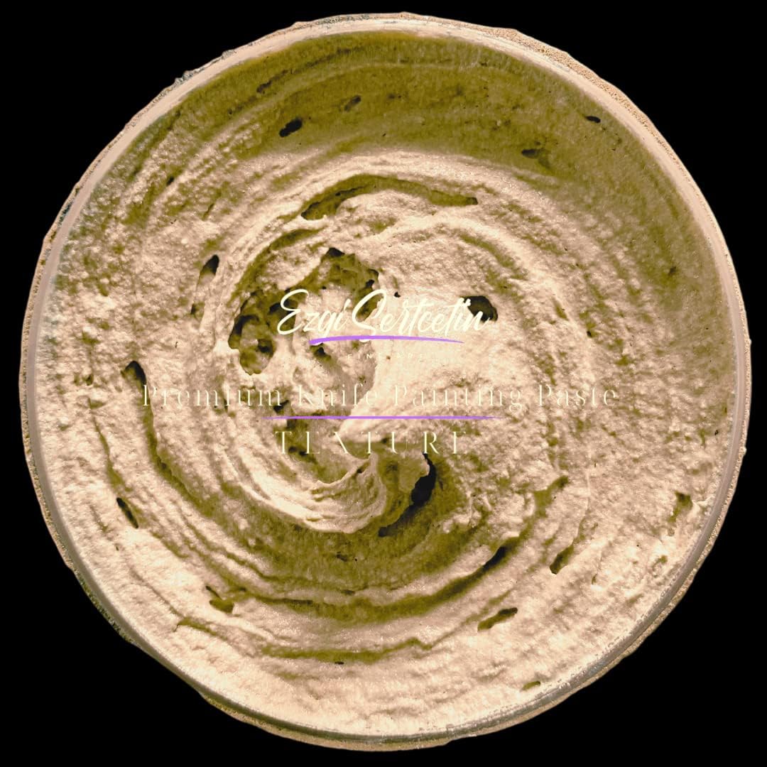 Premium Palette Knife Painting Paste|Texture Paste|Authentic Bright Colors|Ready to Use|Easy to Apply| 6oz (Nude)