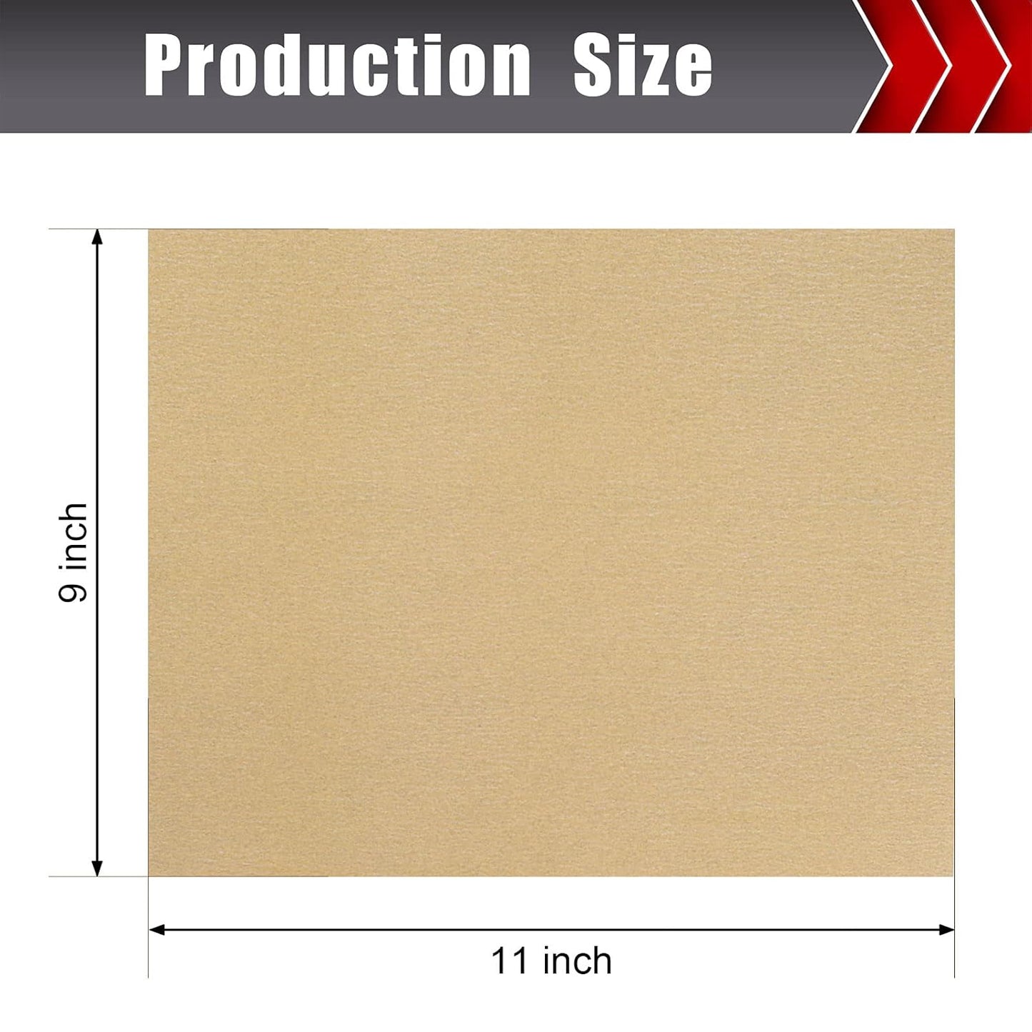 25 PCS Sandpaper, Sandpaper Assortment for Wood Metal Furniture Hand Sander Sand Paper 80/120/150/220/320 Grit Sandpaper Sheets Cut for Use 9" x 11"