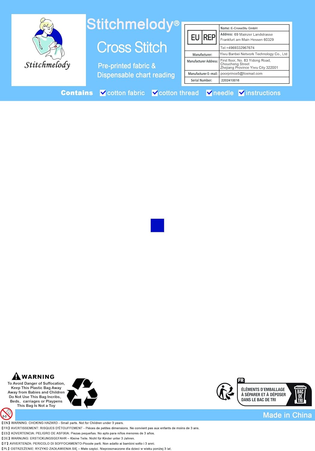 Stitchmelody 14CT Counted Cross Stitch Kits,DMC Unprinted Pattern Embroidery Set Needlework-The Beautiful Scenery of Park 21.2''×21.2'