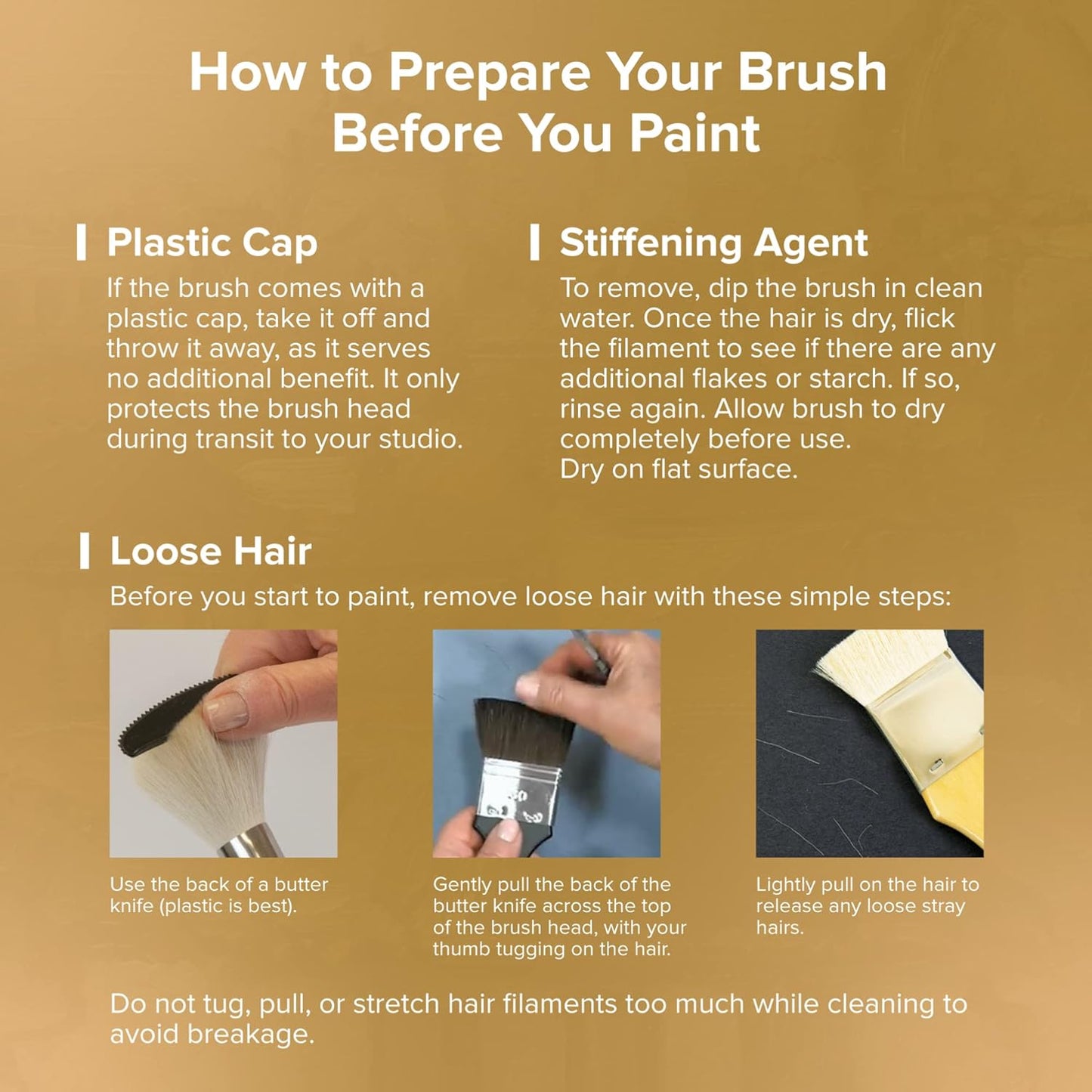 Silver Brush Limited 5403-40 Silver Atelier Oval Mottler Paintbrush for Oil, Acrylic, Watercolor, Gesso and Grounds, Varnish and Top Coat, Size 40, Xtra Long Handle