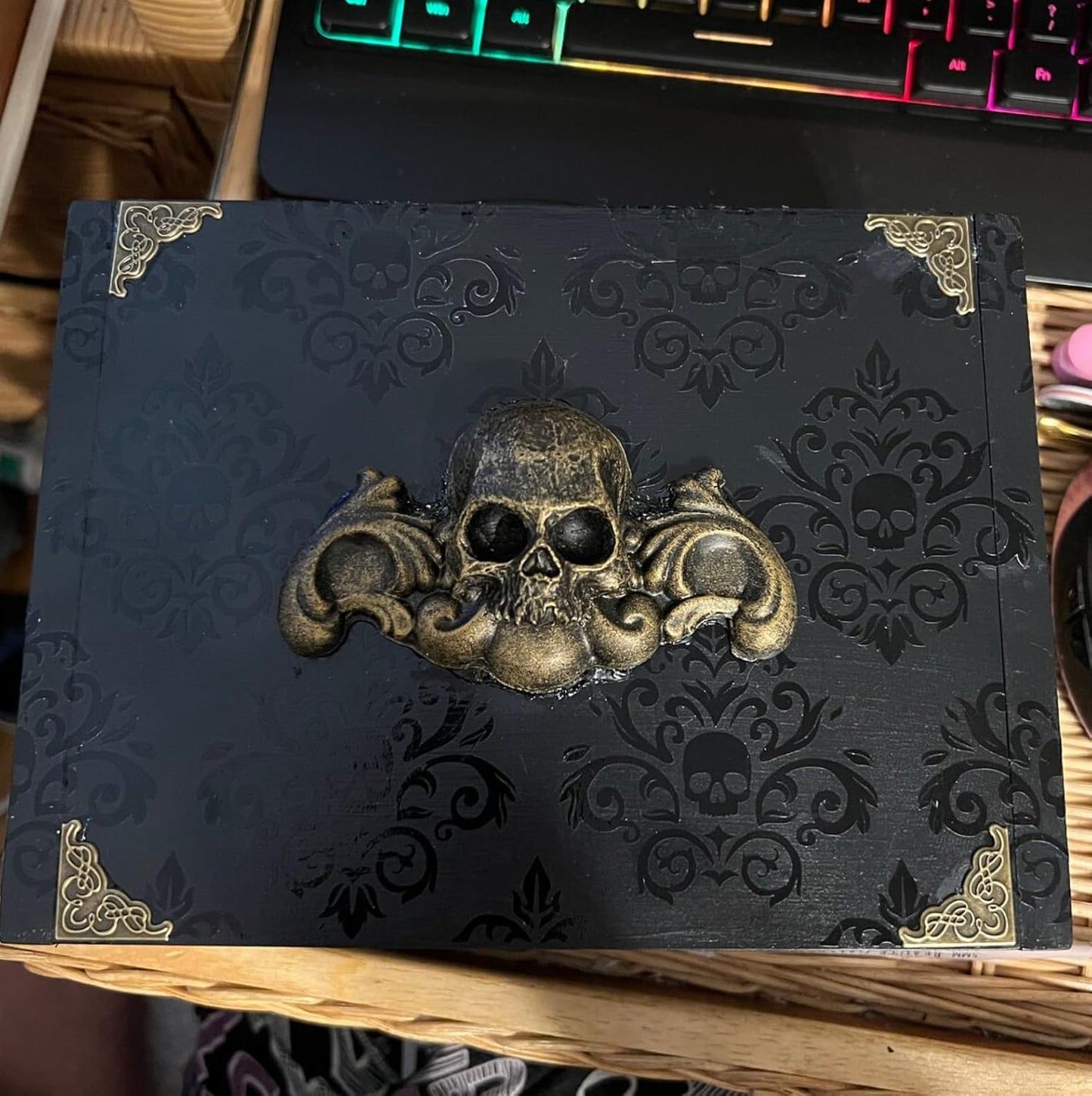 Damask Stencils for Crafts Reusable Texture Stencils Mixed Media Stencil Background Drawing Templates for Painting on Wood Wall Fabrics Crafts Furniture