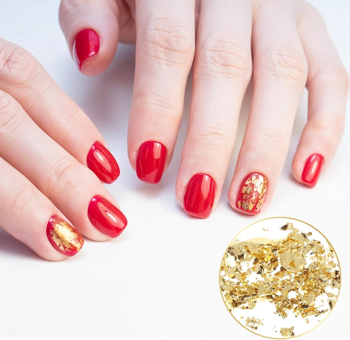 150 Pcs Gold Leaf Sheets for Art 3 Colors Gold Foil Sheets 5.5" X 5.5" Golden Flakes with Tweezer and Brush for Arts Gilding Crafting Painting Furniture Decoration Golden Silver Rosegold