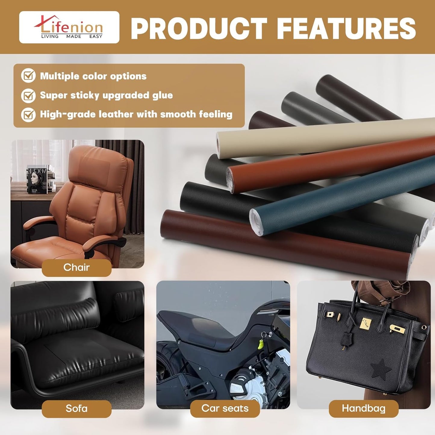 Canvas Repair Patch, 35X79 Inch Strong Sticky Fabric Repair Tape, Self-Adhesive Fabric Patch for Sofas, Tote Bags, Clothing, Car Seats, Furniture (Dark Grey, 35X79 Inch)