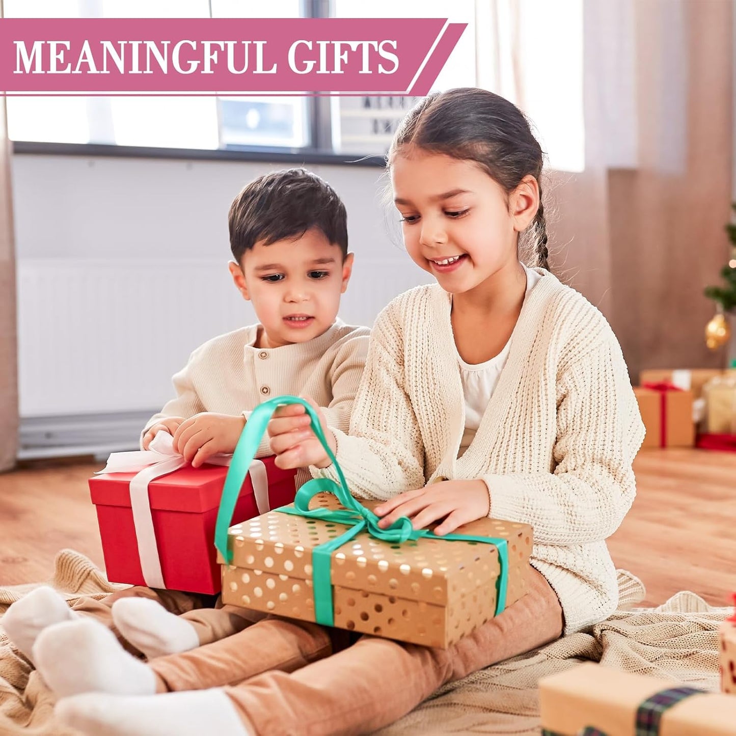 Sketch Book with 12 Color Pencil Set, 90 Sheets Spiral Sketchbook for Drawing (68lb/100gsm), Acid-Free Sketch Pad for Kids Artist, Art Paper Drawing Supplies for Gifts(Pink)